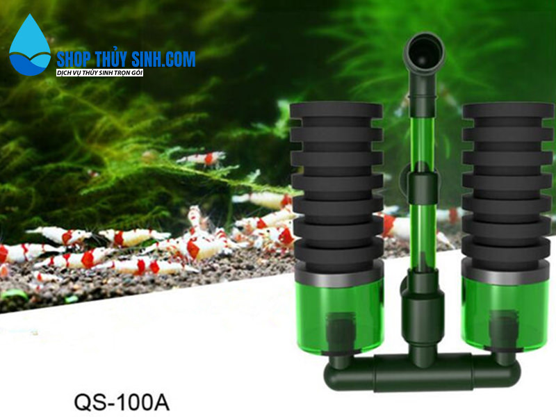 Lọc Bio QanVee QS-100A loại lọc bông cao cấp