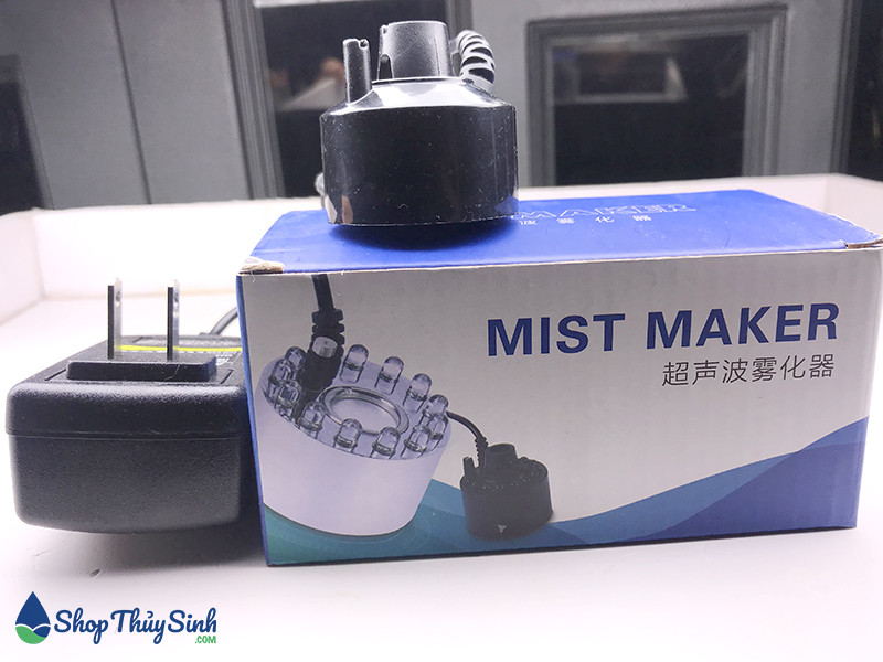 Máy tạo khói mini loại có đèn và không đèn Mist Maker