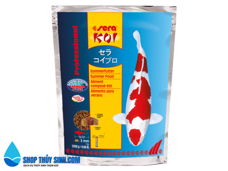 Thức ăn chuyên dụng cho cá Koi Sera Koi Professional Summer