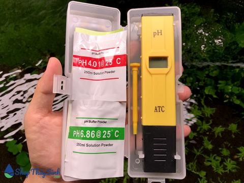 Bút đo PH ATC có đèn led hiển thị thông số